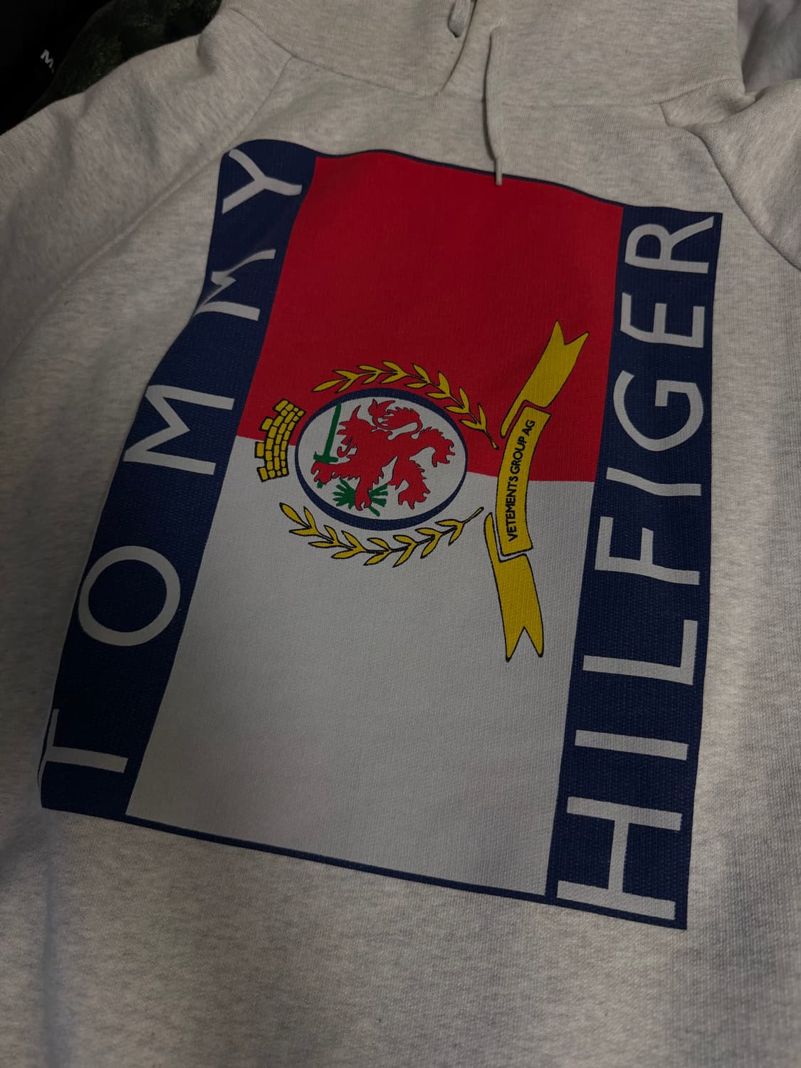 베트멍 타미힐피거 그레이 후드 L 상품이미지2