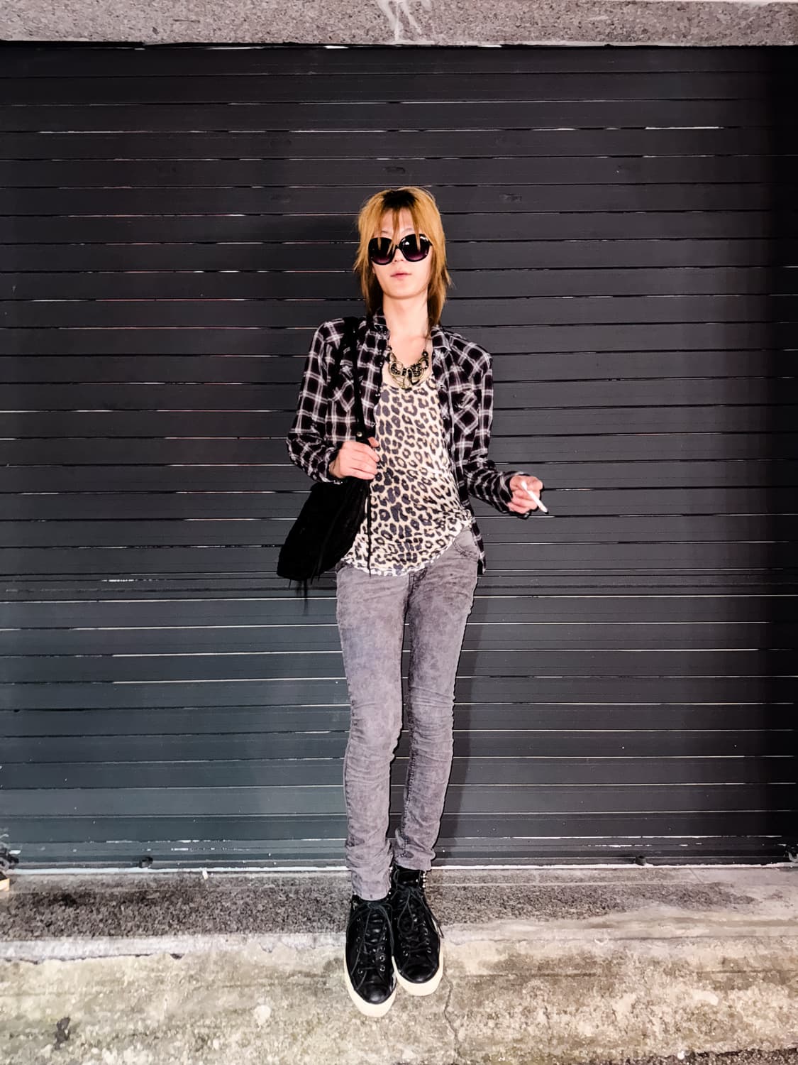 L.G.B. – Grey Corduroy Skinny Pants 상품이미지2