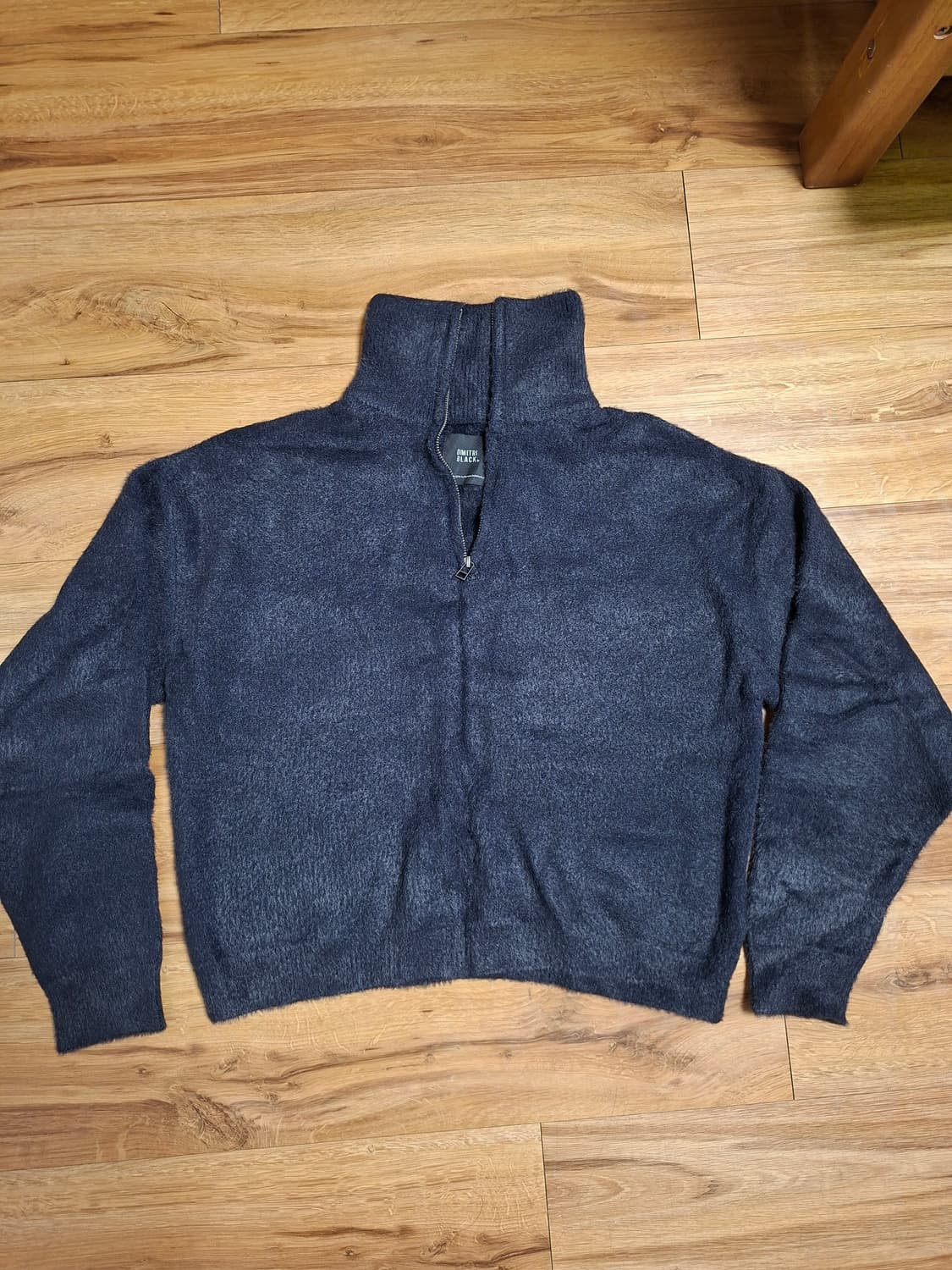 디미트리블랙 하프집업니트  상품이미지1