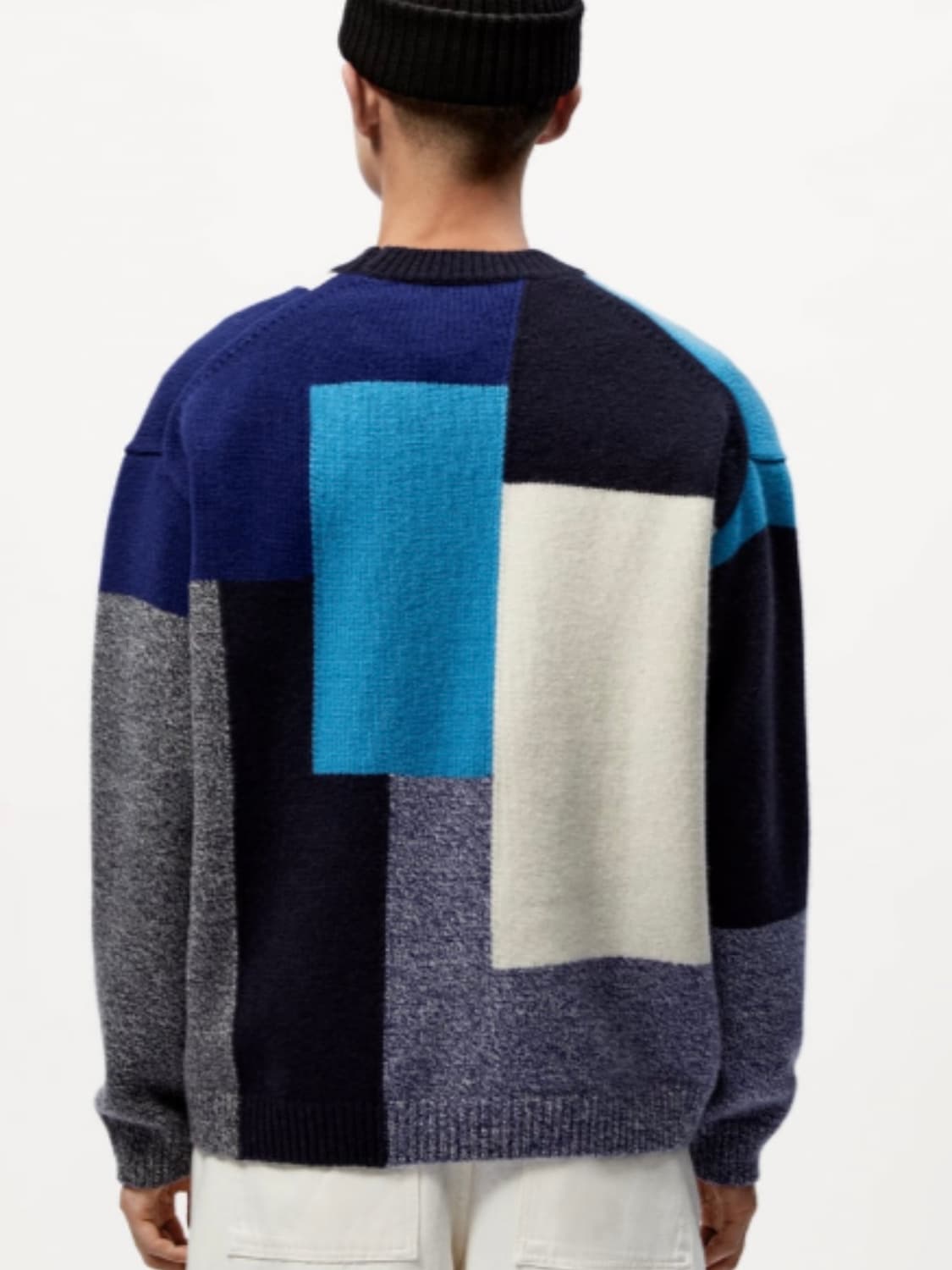 [M] 자라X스튜디오니콜슨 컬러블록 스웨터 니트 상품이미지2