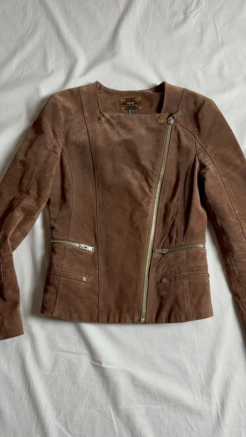 Mango 리얼레더 자켓 XS 상품이미지5