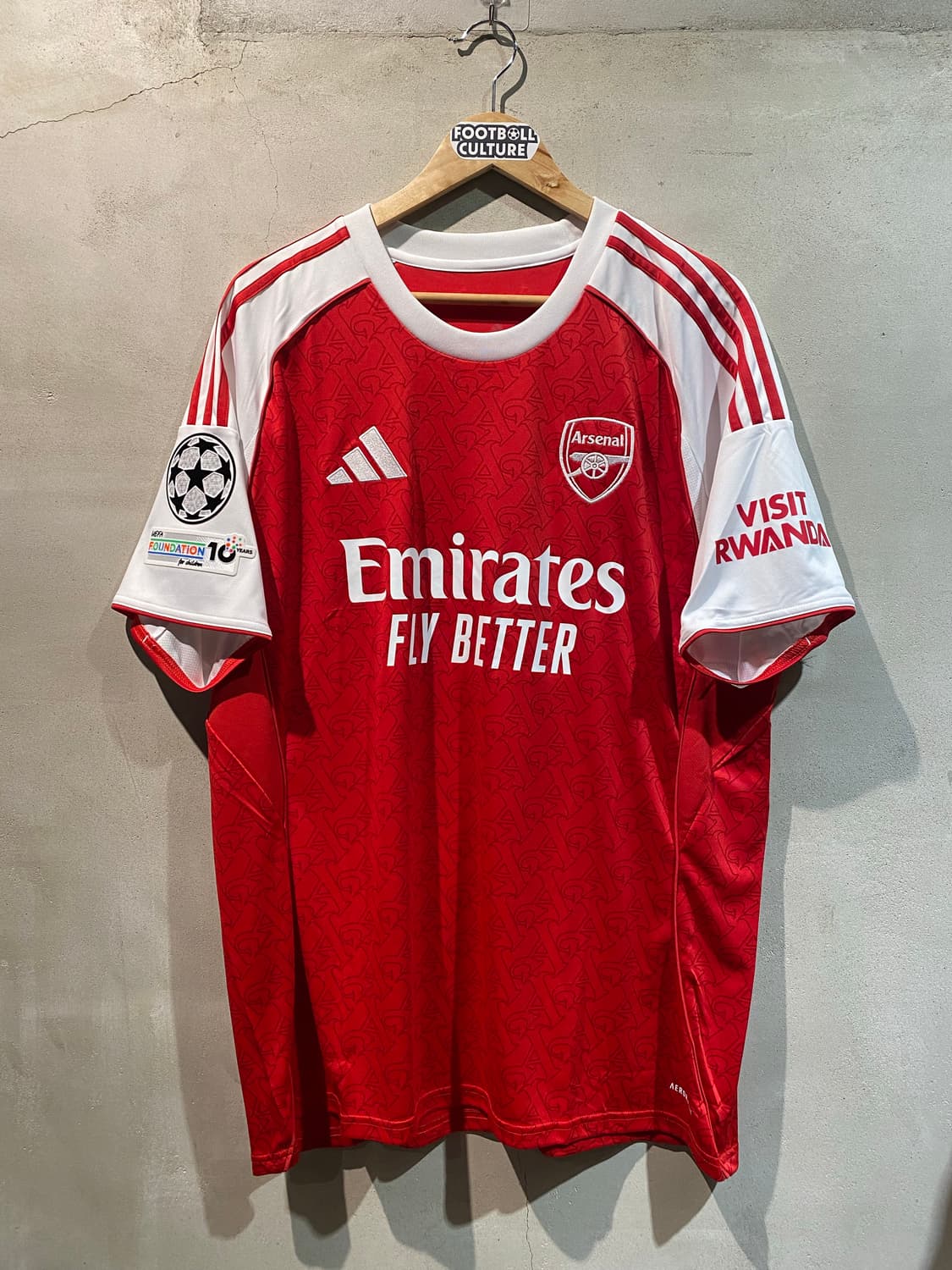 25-26 아스날 라이스 홈 유니폼 상품이미지1