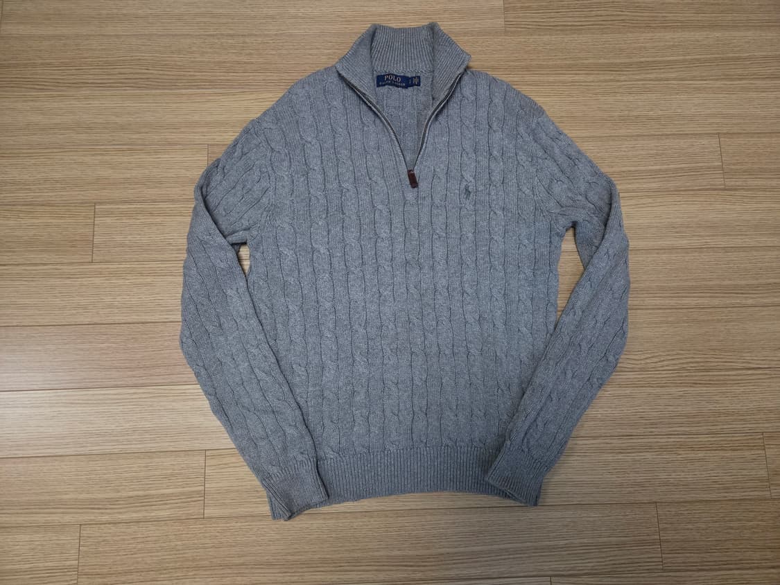 폴로 랄프로렌  코튼 케이블  하프 집업 스웨터 상품이미지3