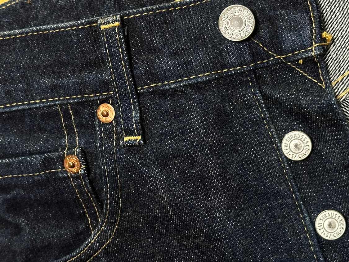 (99년작/민트급)리바이스 재팬 503B-XX 셀비지 빅E 상품이미지9