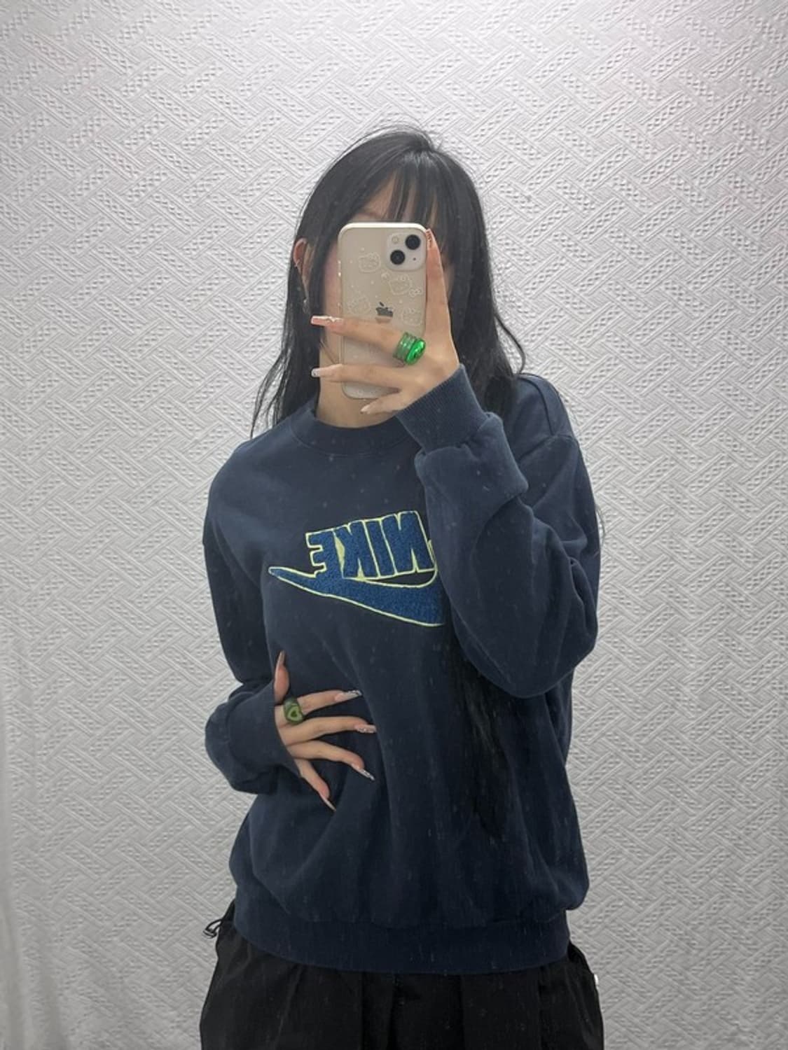 나이키 레트로 빈티지 00's 부클로고 맨투맨 M C08160 상품이미지1