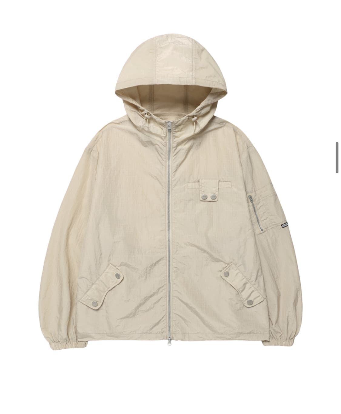 더바이닐하우스 쉬어 윈드브레이커 바람막이 베이지 상품이미지1