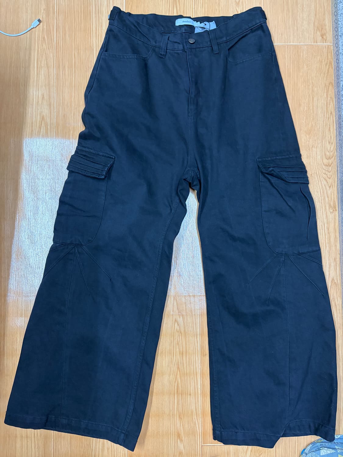 아르반 베일 플레어 카고 팬츠_베일 블랙 상품이미지2