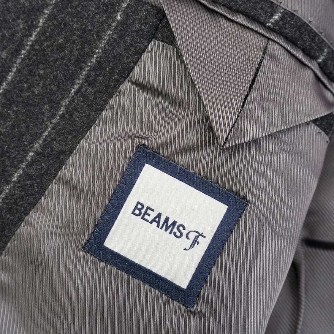 Beams F / 울 플란넬 스트라이프 자켓 44 상품이미지6
