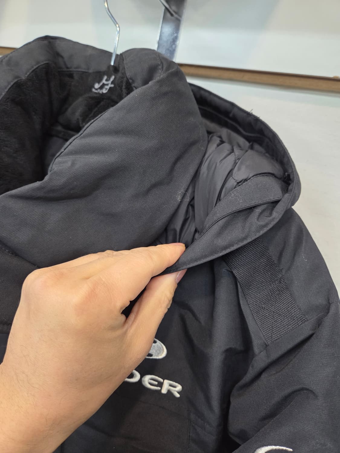 아이더 타이탄 2 오리솜털 700 롱패딩 L 상품이미지8