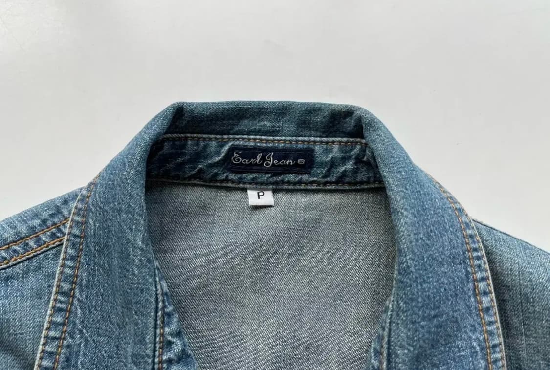Earl jean 얼진 데님 셔츠 상품이미지8