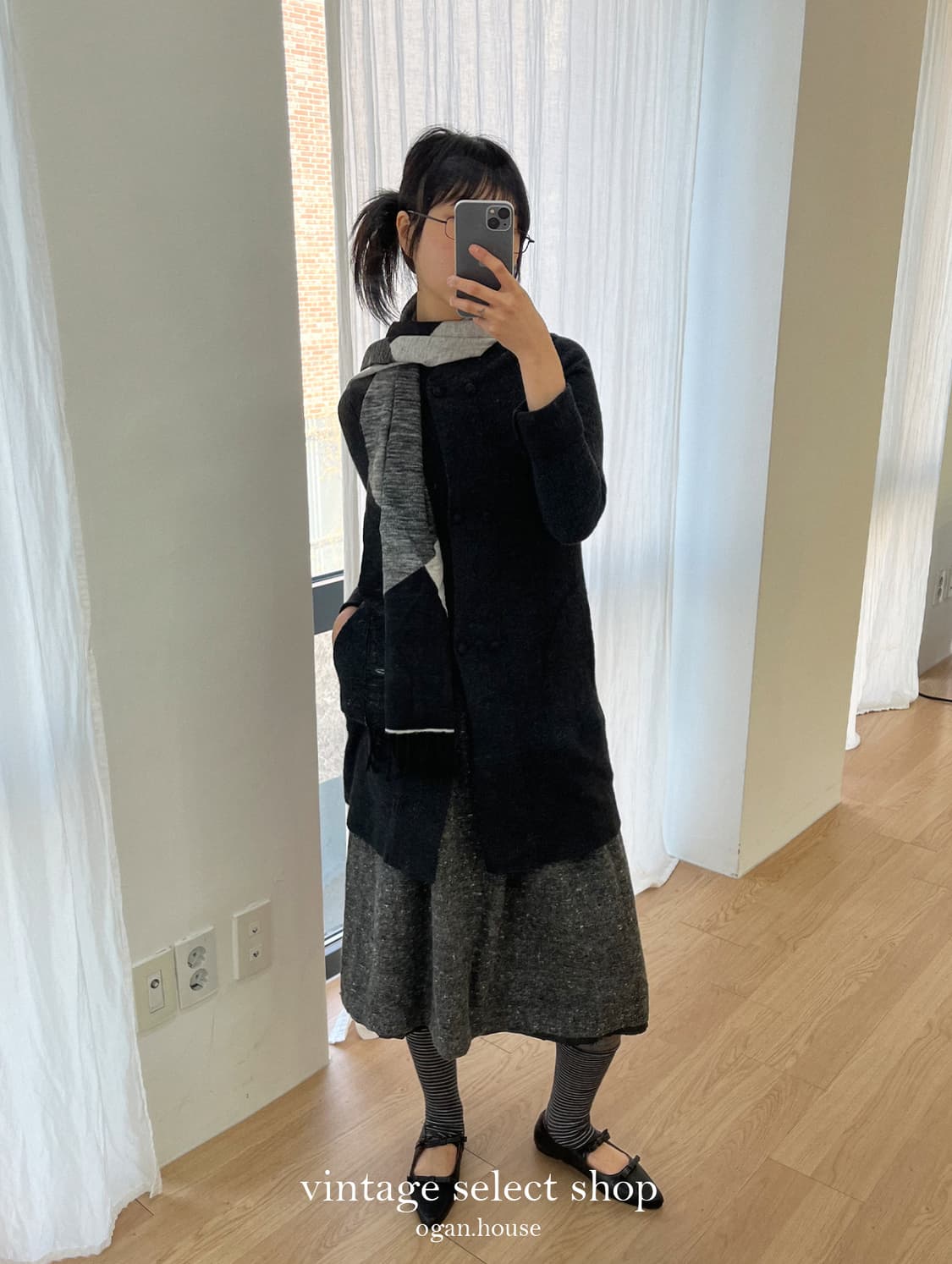 vintage wool coat jacket 상품이미지5