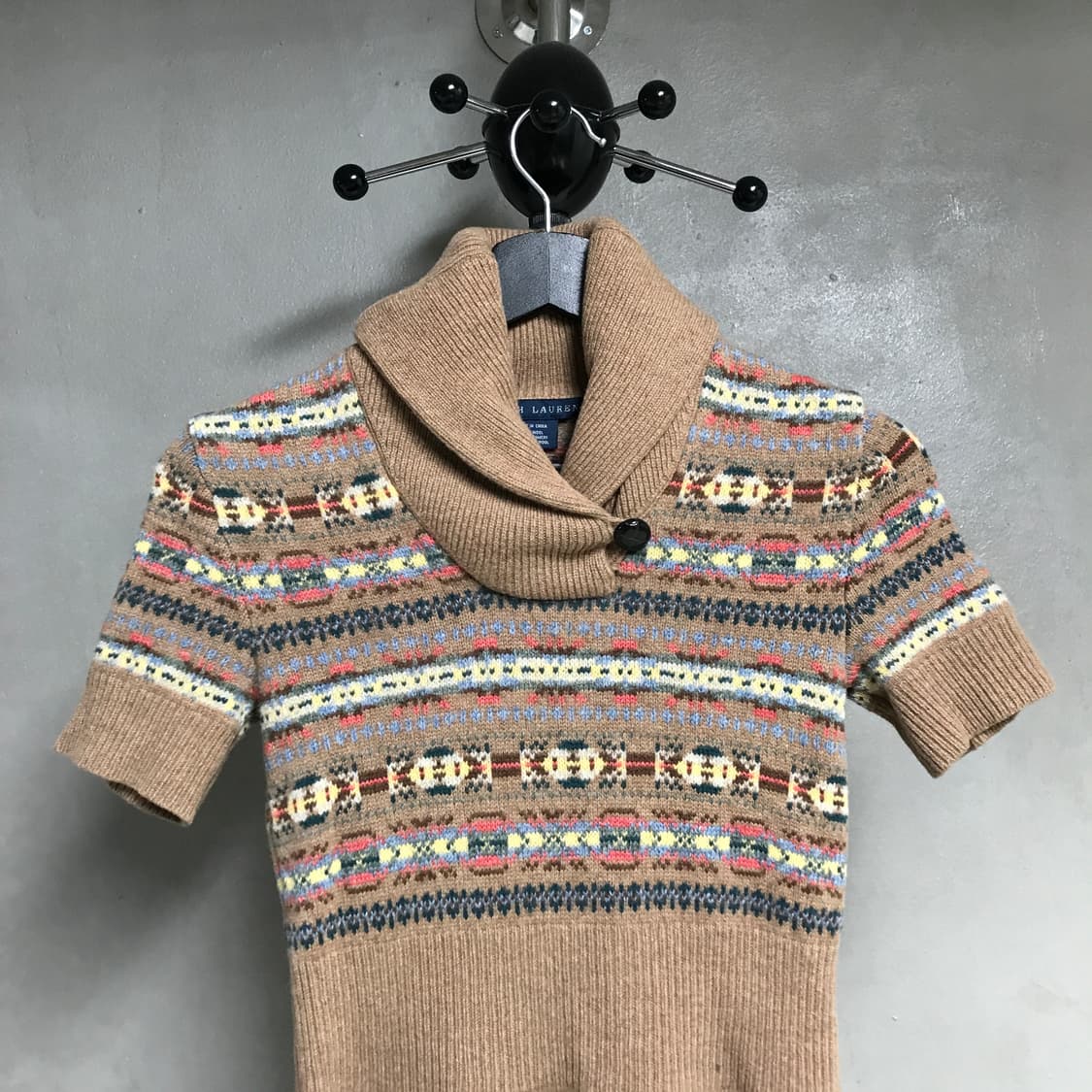 폴로 랄프로렌 페어아일 반팔 니트 S(W) 상품이미지2