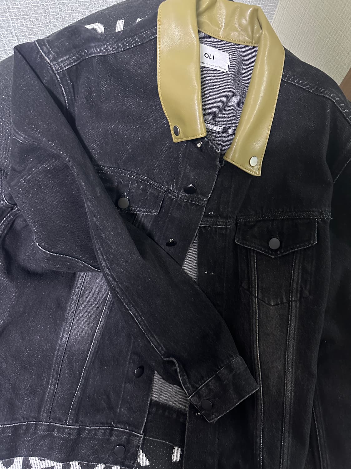 OLI 흑청자켓 상품이미지1