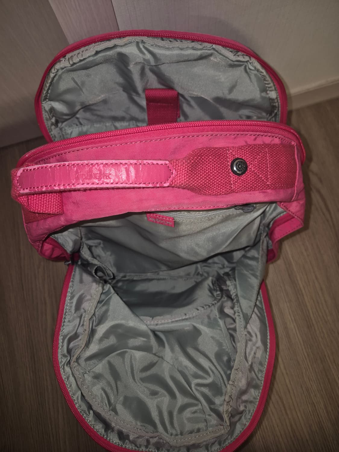 키플링 핫핑크 백팩 상품이미지9