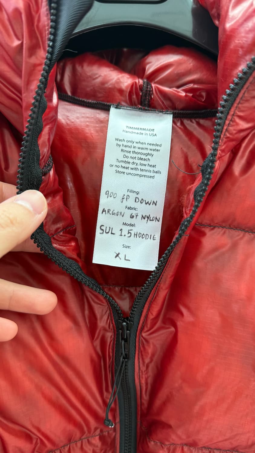 TIMMERMADE SUL1.5 Hoodie (XL) 상품이미지2