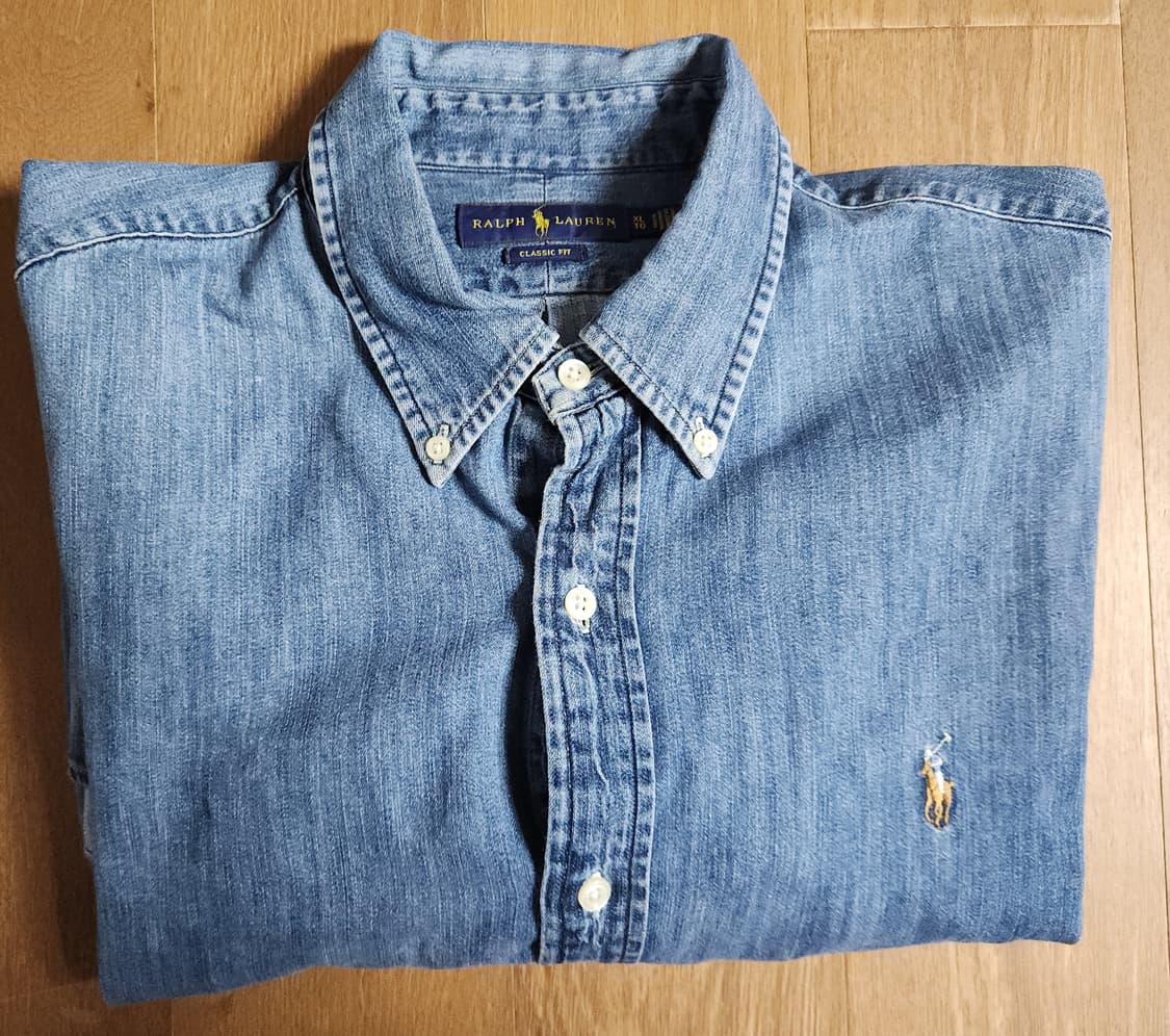 폴로 랄프로렌 데님셔츠(XL) 상품이미지2