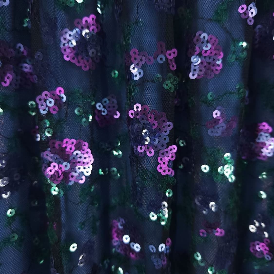 [여61]오즈세컨 스팽글 밴딩 샤 스커트[Y62-137] 상품이미지6