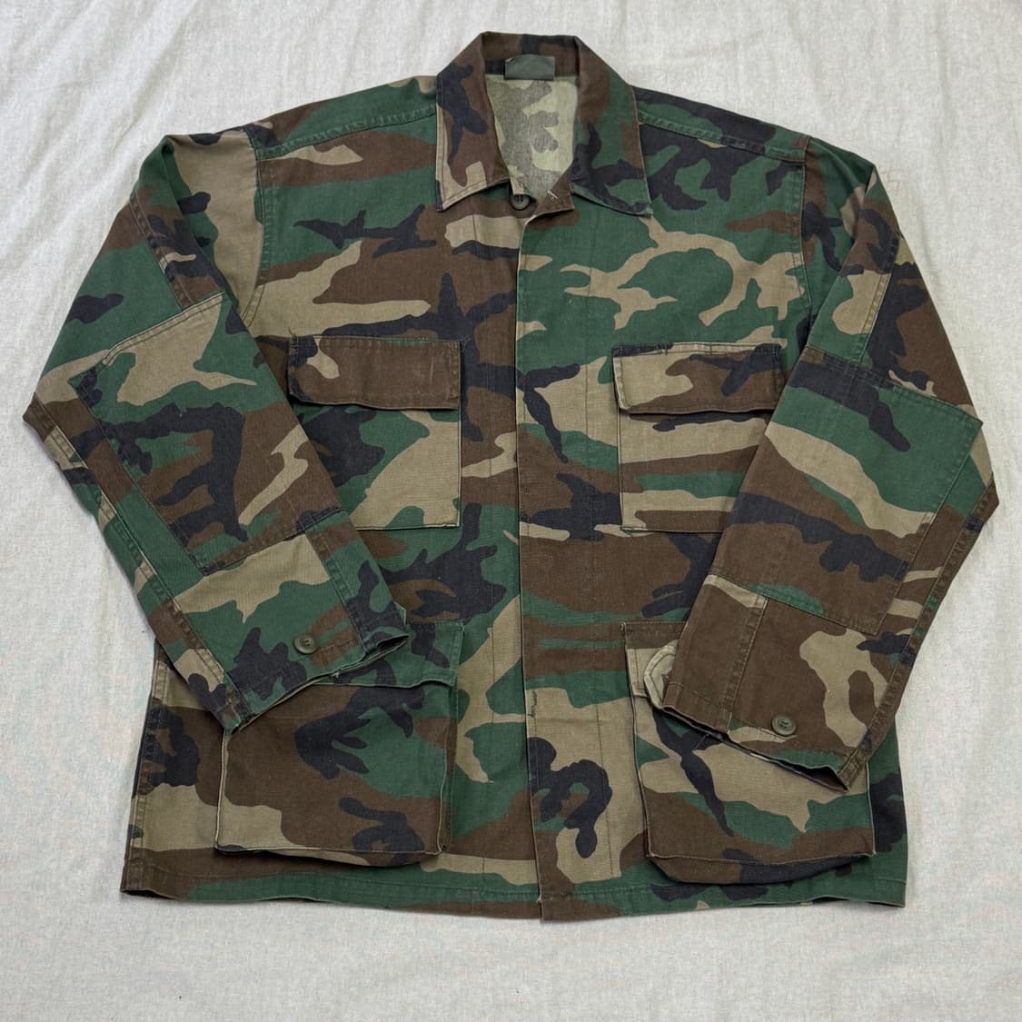 칸예 파블로 머천다이즈 백로고 카모자켓 M (105) 상품이미지3