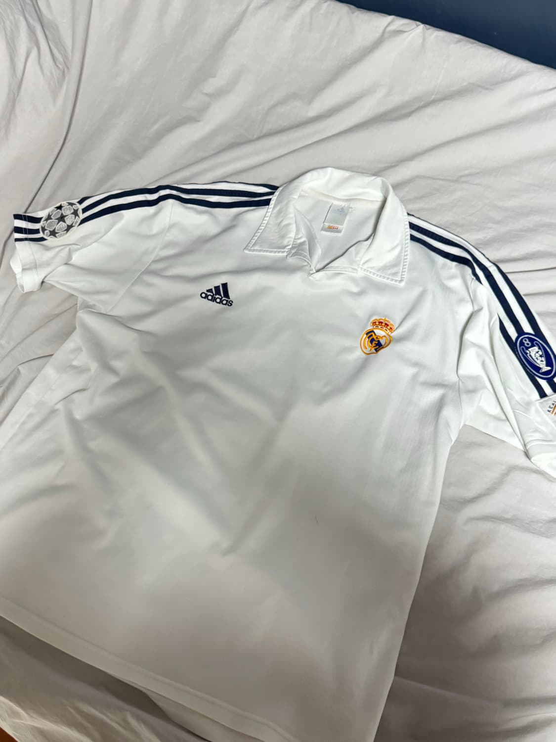 01-02 레알마드리드 백주년 홈 유니폼 챔스 상품이미지1