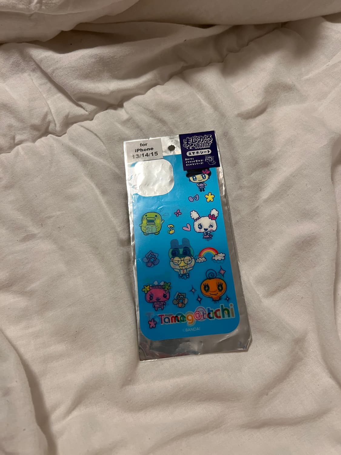 아이폰 13 / 14 / 15 다마고치 렌티큘러 커버 스티커 상품이미지1