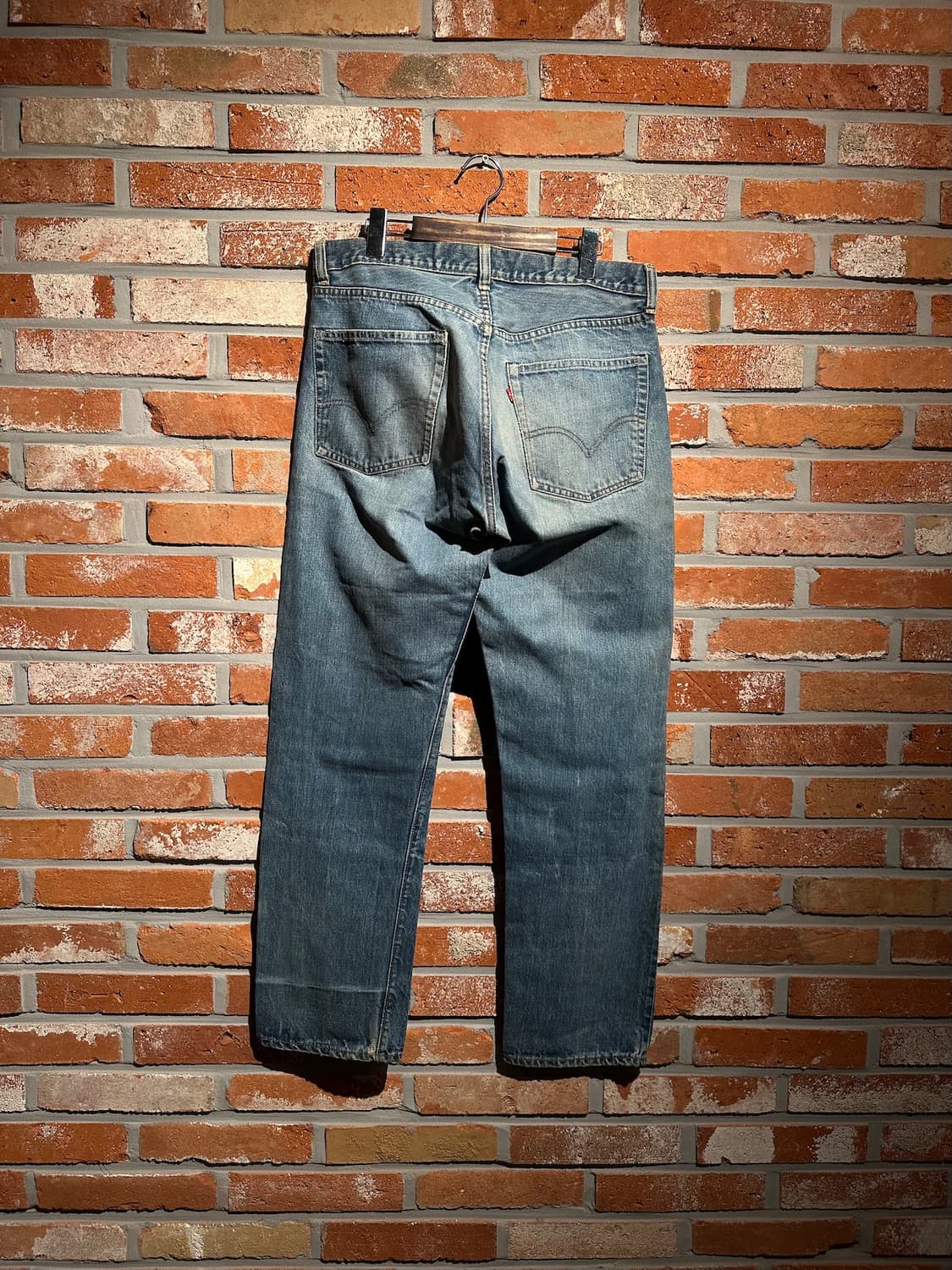 70s USA 빈티지 리바이스 505 66전기 데님 팬츠 상품이미지7