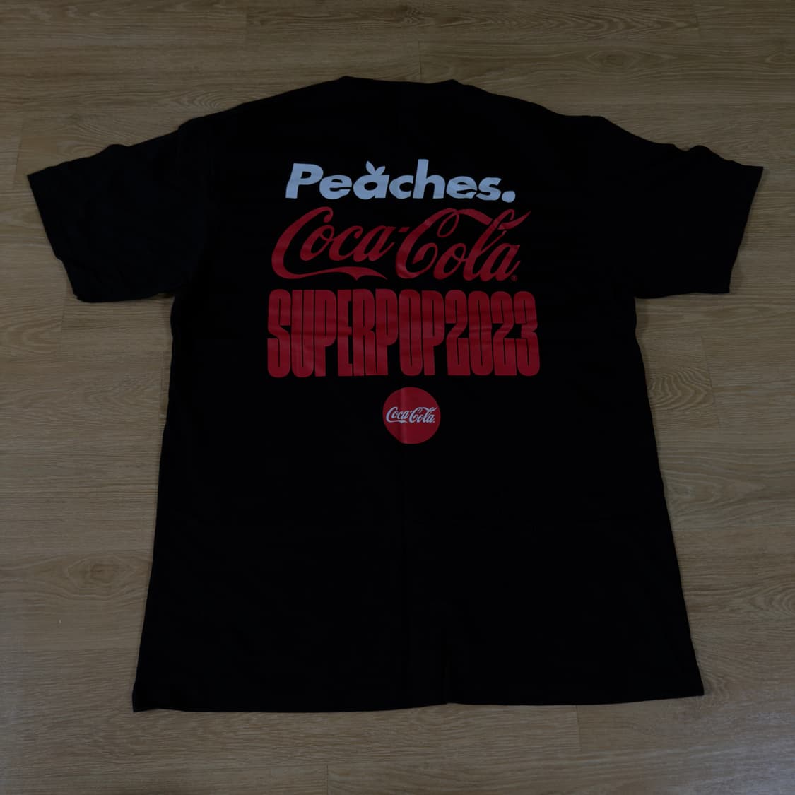 Coca cola Peahes Superpop 티셔츠 XL 상품이미지1