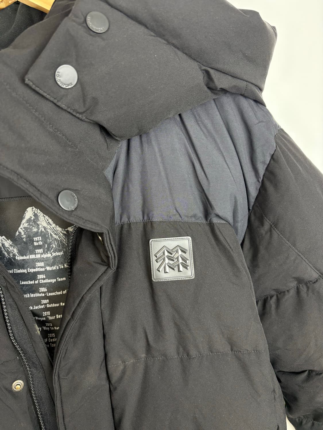 코오롱 스포츠 구스다운 패딩 상품이미지5