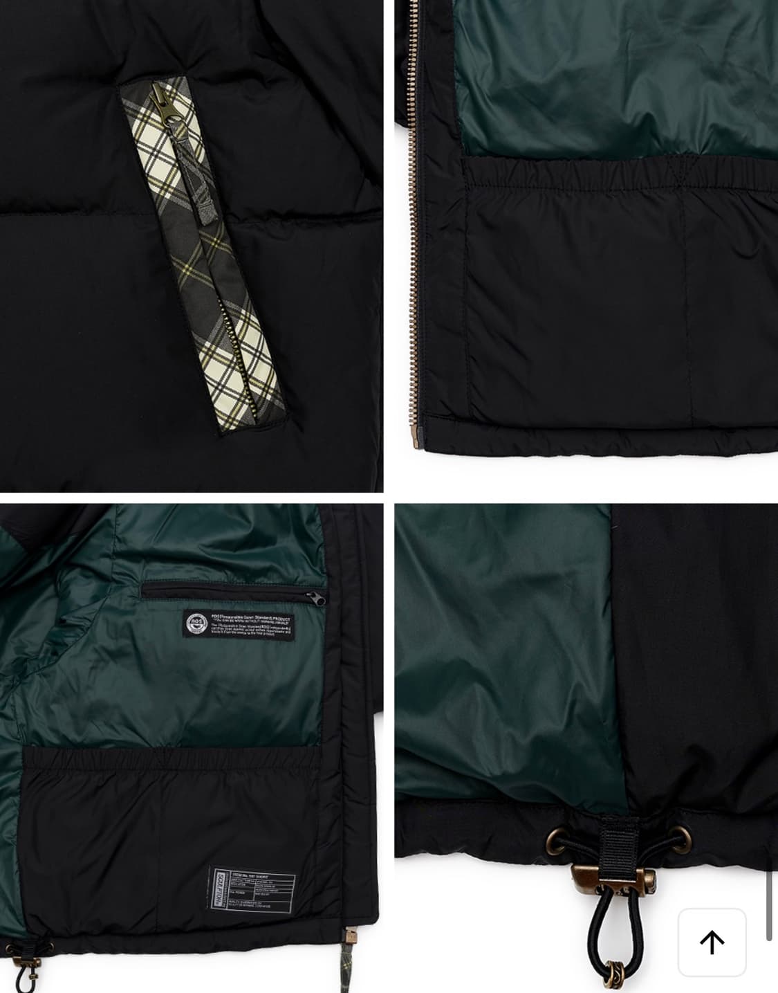 스컬프터 103 RDS Western Cropped Puffer Down 상품이미지3