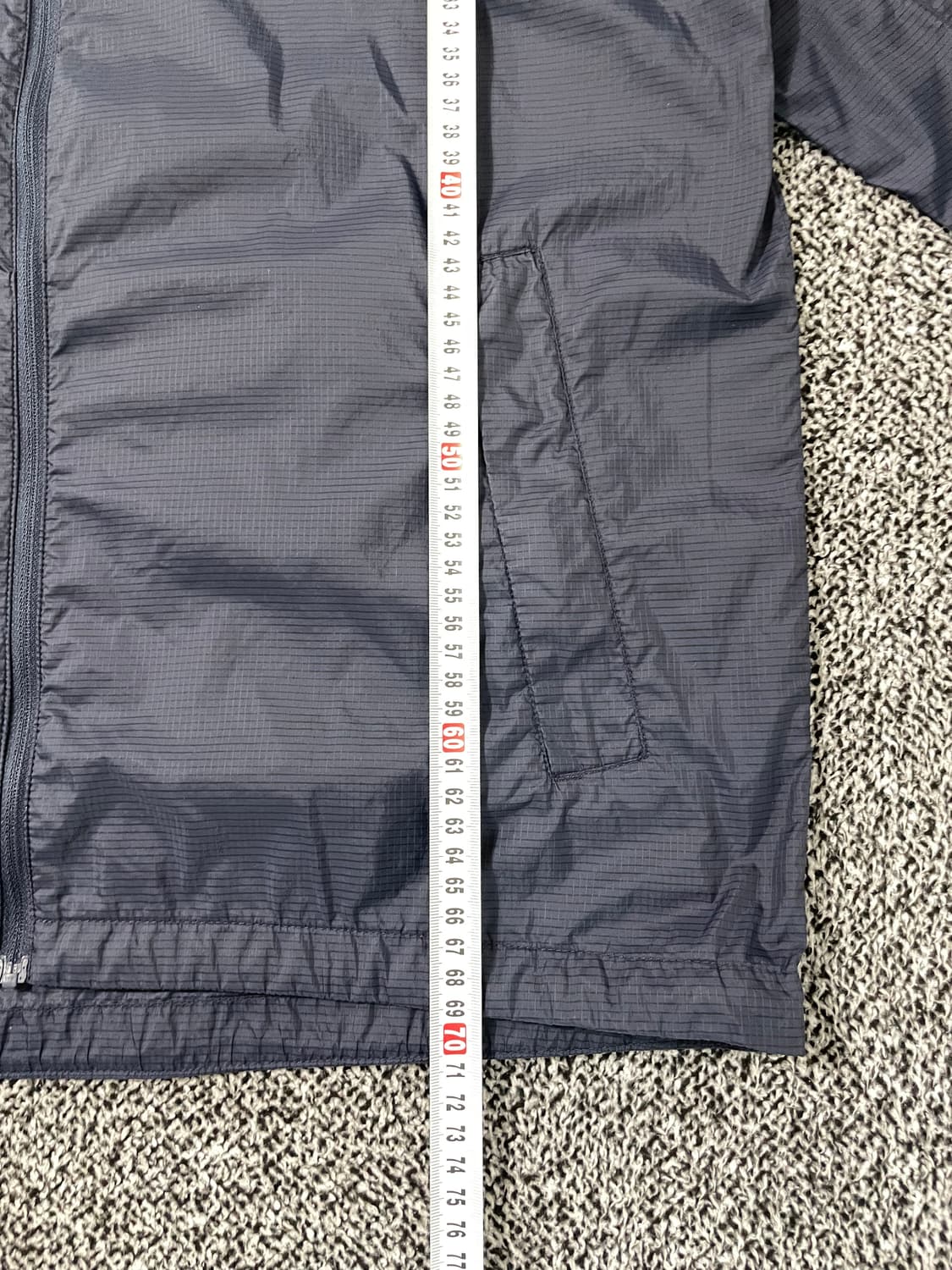 빈티지9. 노스페이스 집업 바람막이 나일론 윈드브레이커 점퍼 네이비 상품이미지3