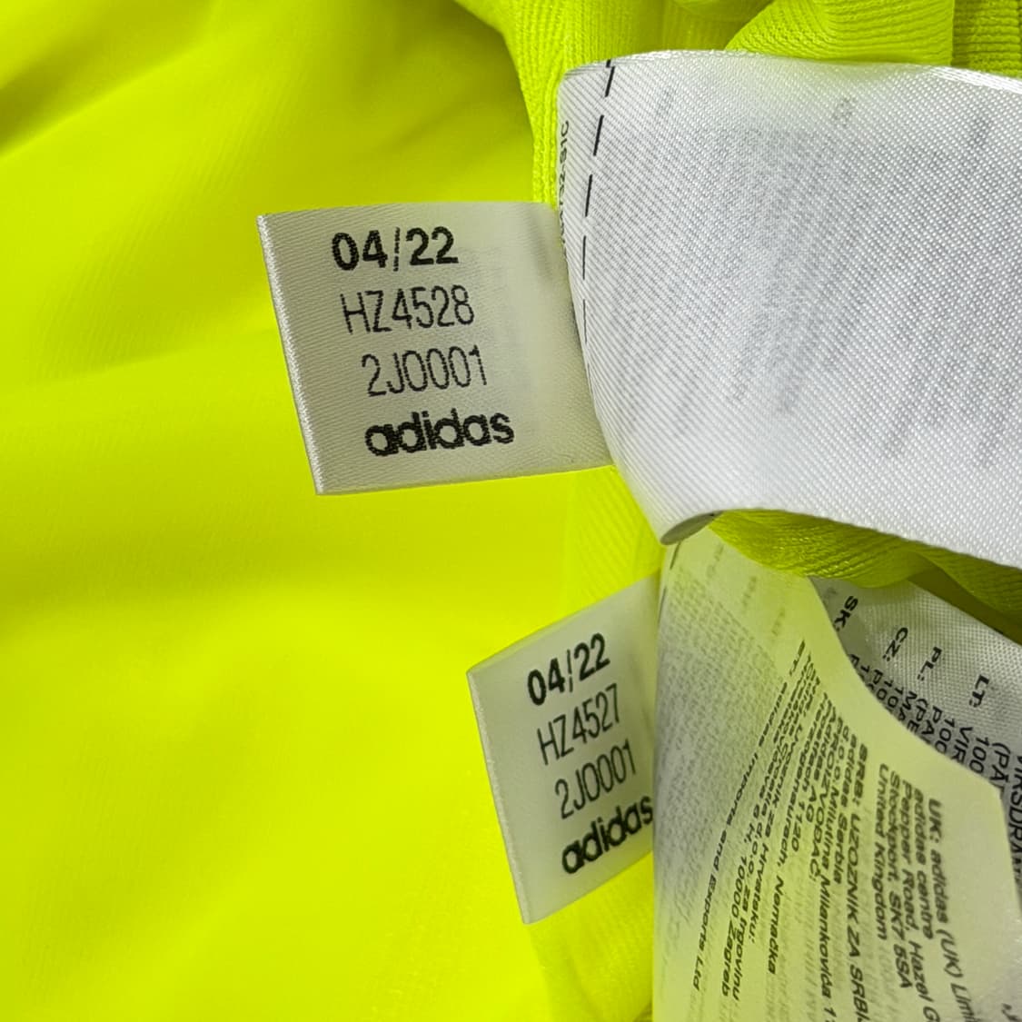 아디다스 요트클럽 트랙탑 져지 셋업 세트 네온 형광 L 상품이미지7