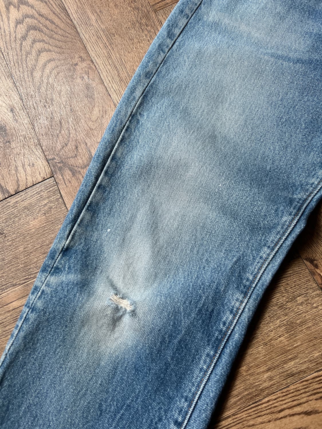 [32]80's 리바이스 501 Made in USA 데님 팬츠 S19 상품이미지4