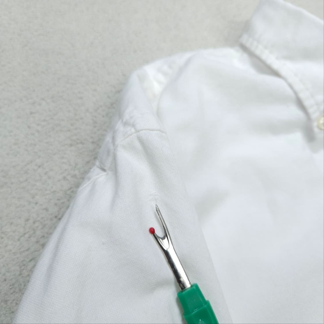 90s 폴로 랄프 로렌 옥스포드 화이트 빅셔츠 8 상품이미지7