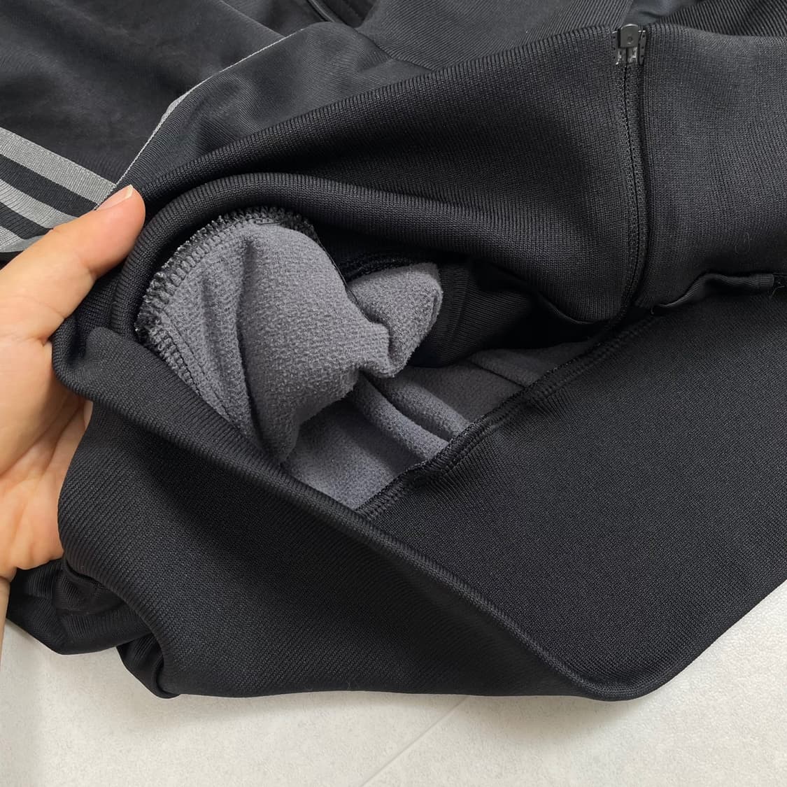 아디다스 adidas 오리지널 골드 라벨 기모 트랙탑 져지  (희귀져지) 상품이미지6