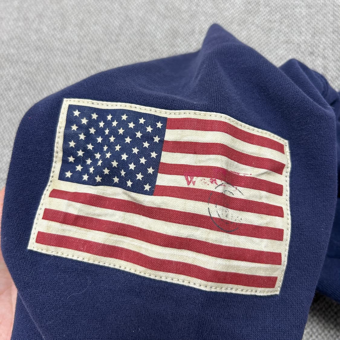 폴로 네이비 빅포니 성조기 후드집업(14-16) 상품이미지8