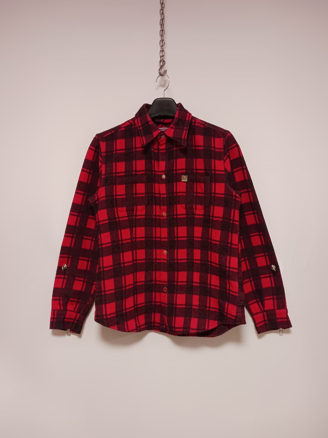 무스너클 여성 체크 셔츠형자켓 상품이미지1