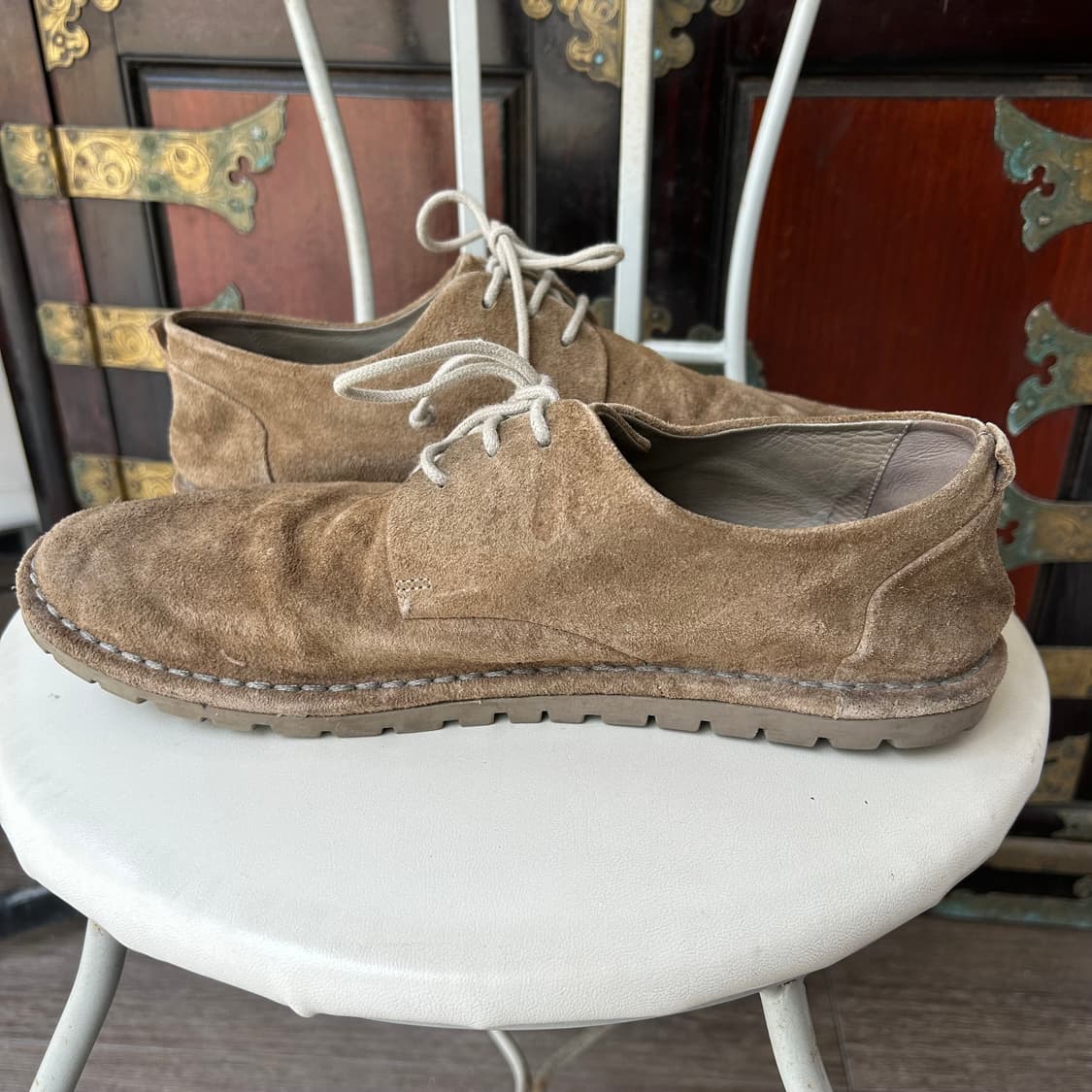 마르셀 스웨이드 더비 슈즈 상품이미지2