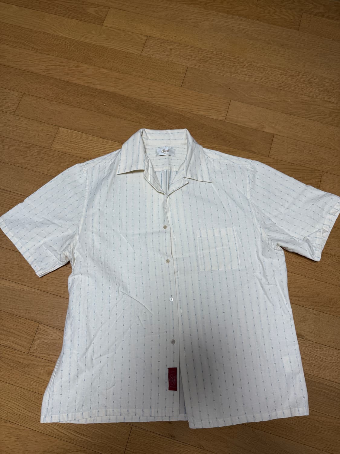 [프리퀄] S1012 Classic Open Collar 셔츠 쿠반셔츠 상품이미지4