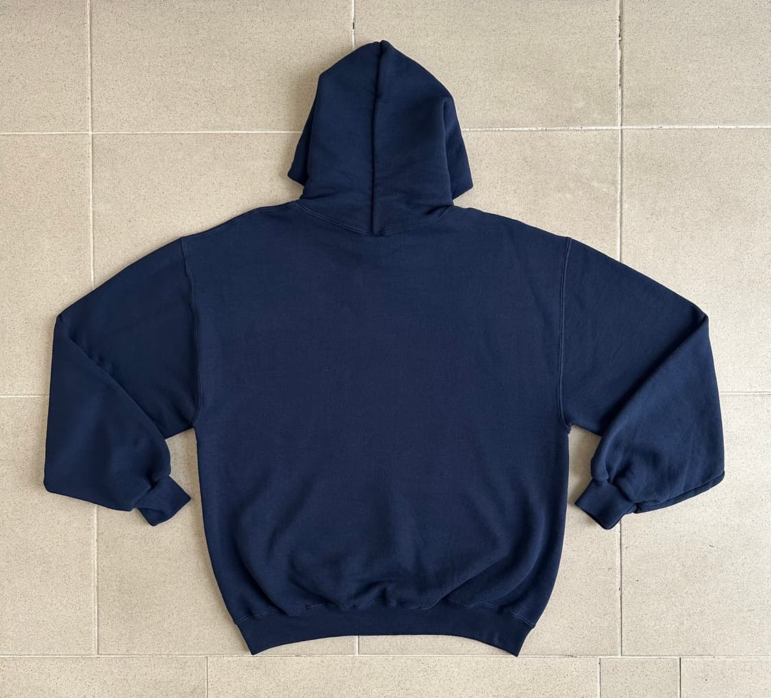 00s 빈티지 러셀 후드 네이비 L 상품이미지2