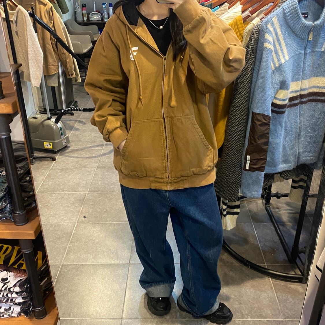 [NO.9] VTG 후드 워크자켓  상품이미지4