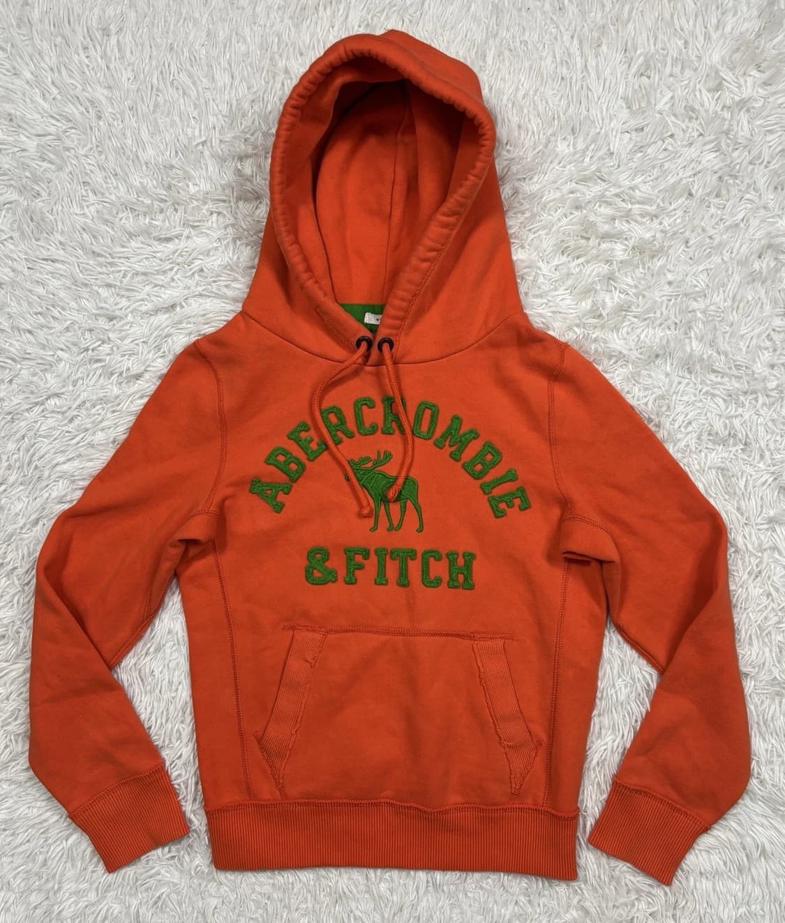 아베크롬비 앤 피치 아플리케 로고 후드티 상품이미지1