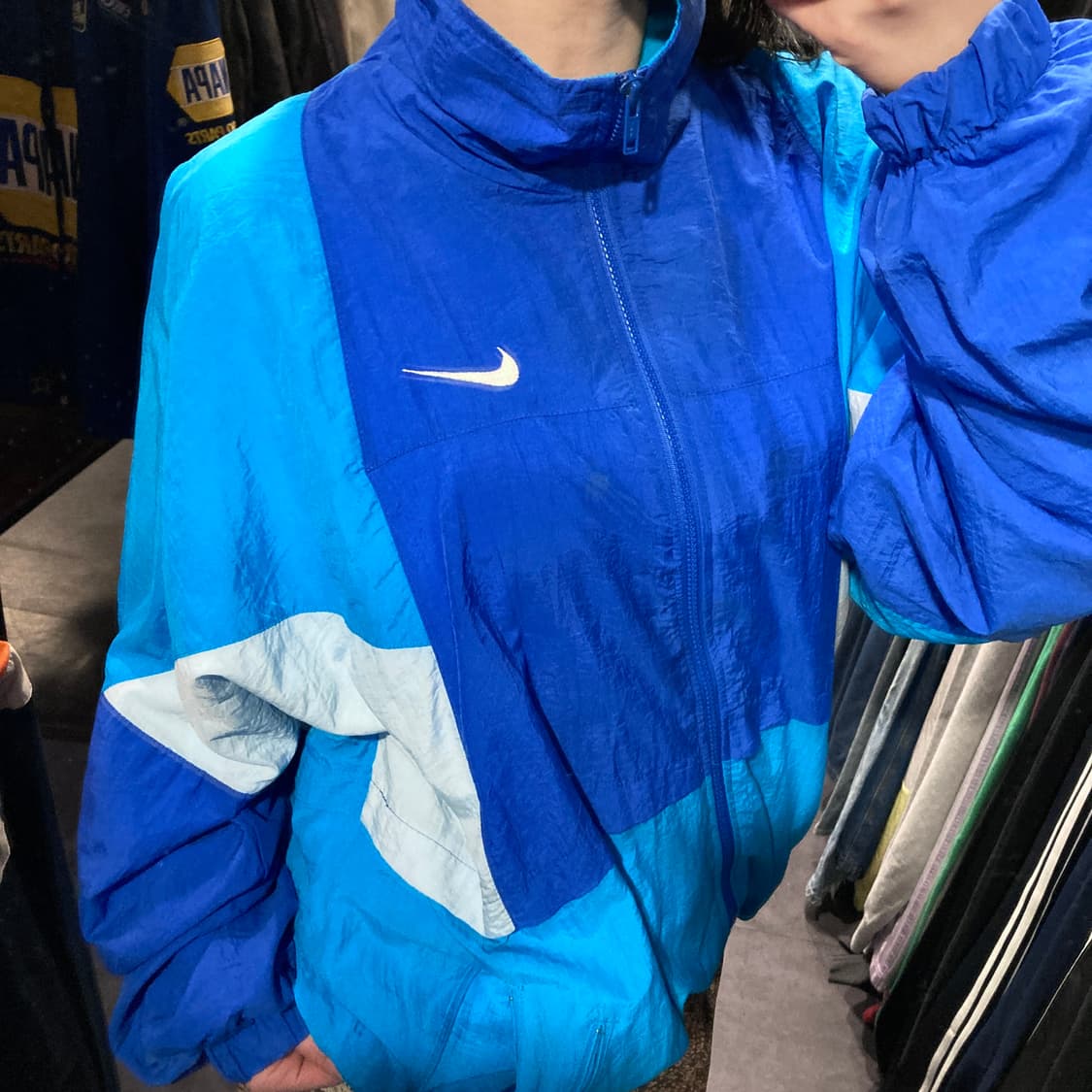 [IM] Nike 나이키 바람막이 스카이블루 배색 상품이미지6