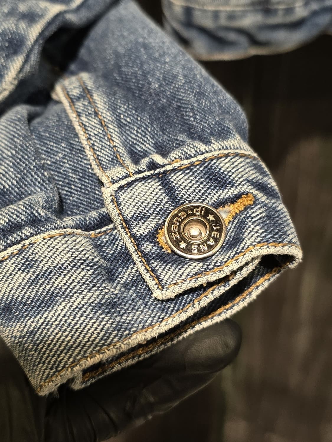 90s Zanadi Faded Blue Denim Jacket 상품이미지3