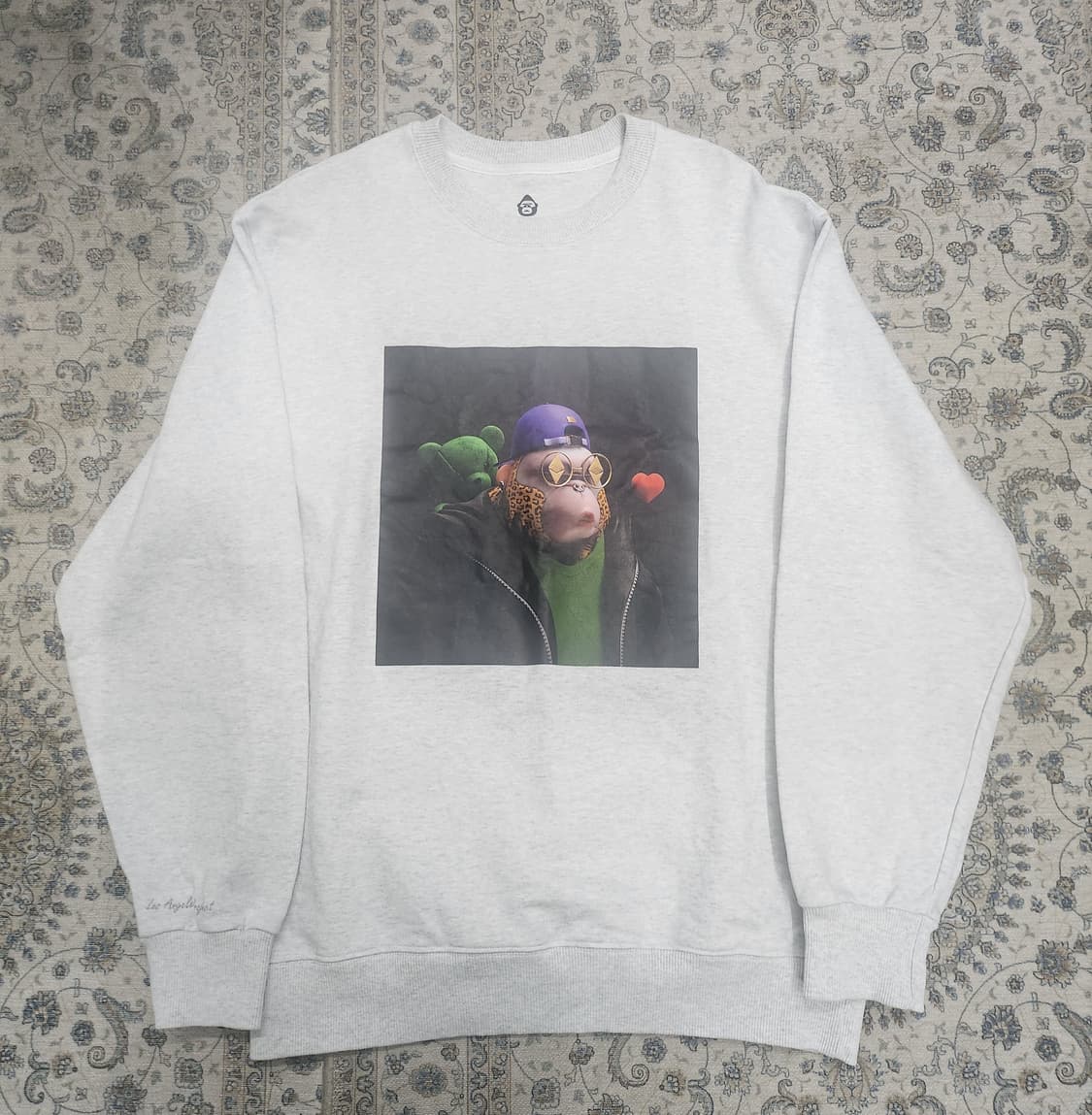 LAP 메타콩즈 전사 프린트 맨투맨 L (77까지가능) 상품이미지1