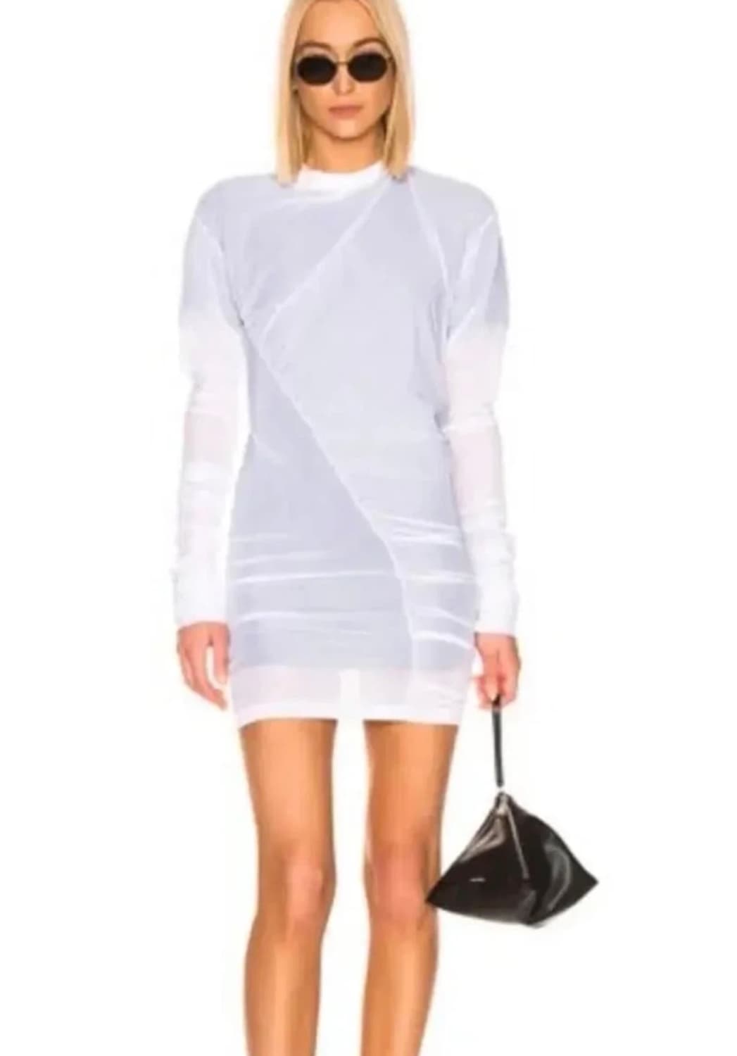 Y Project 레이어드 화이트 원피스 상품이미지1