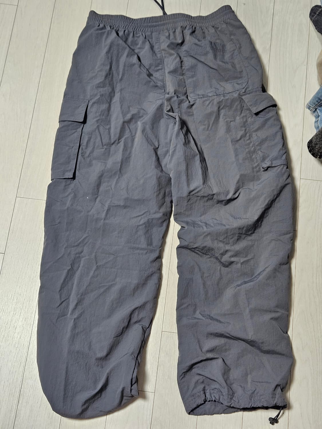 코드그라피 나일론 스트링&카고 팬츠 카키 챠콜 set 상품이미지7