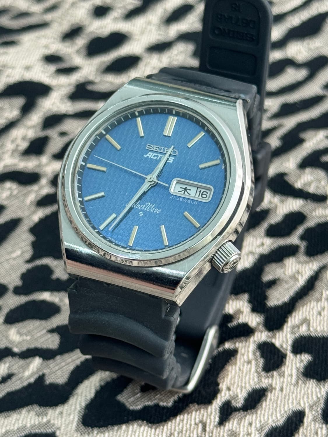 70s 빈티지 세이코 실버웨이브 액투스 희귀 상품이미지5