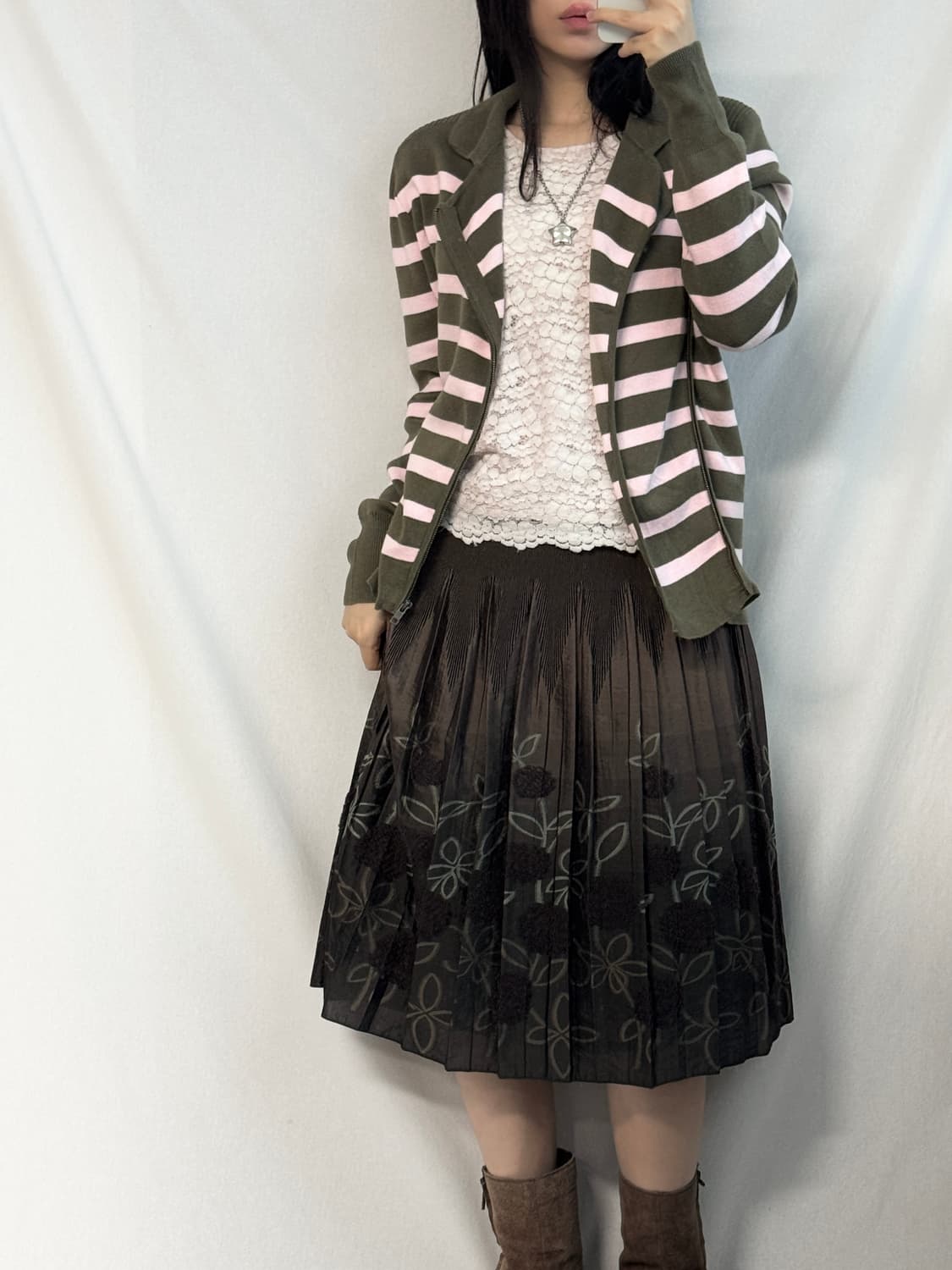 레이스 슬리브리스 상품이미지6