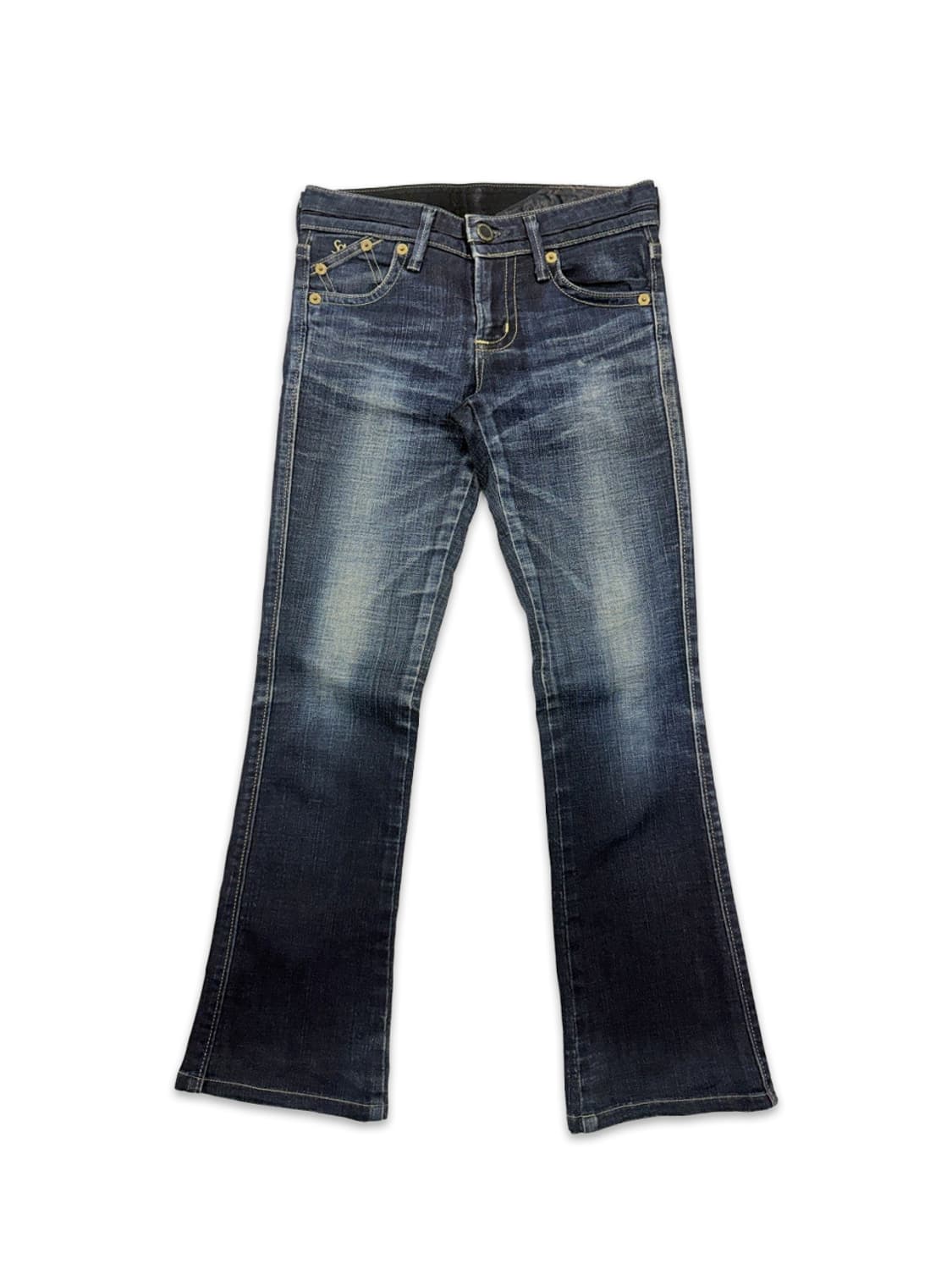 빈티지 EDWIN 딥블루 슬림 부츠컷 팬츠 상품이미지1