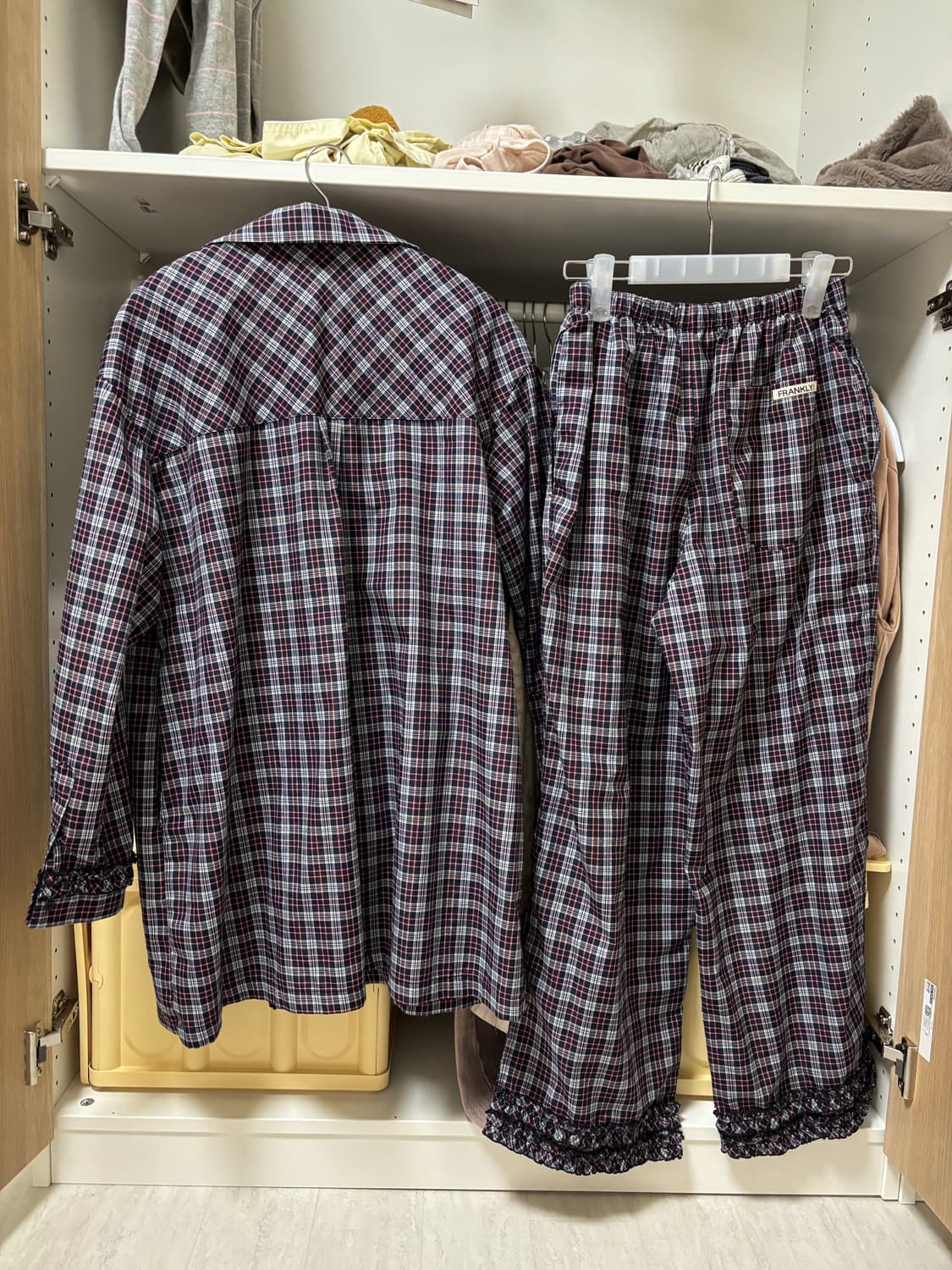 frankly! sleeping Ruffle Pajama Setup 상품이미지2