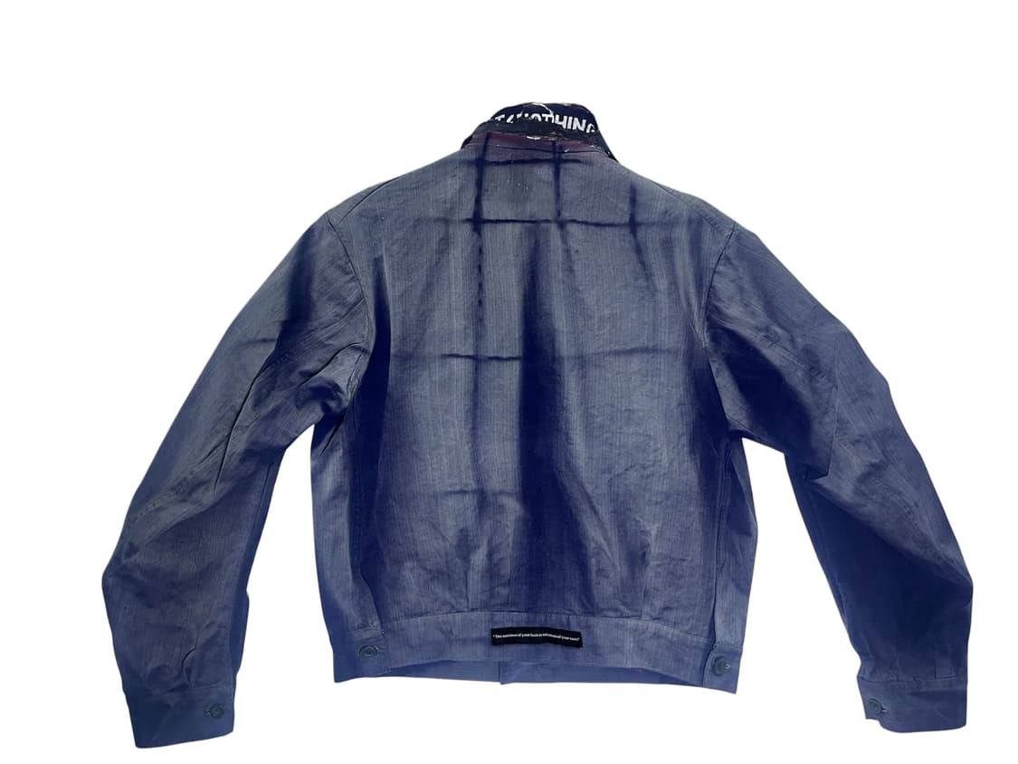 [OS] 빈티지 아카이브 홀로코스트 선 블리치 워크 자켓 상품이미지2